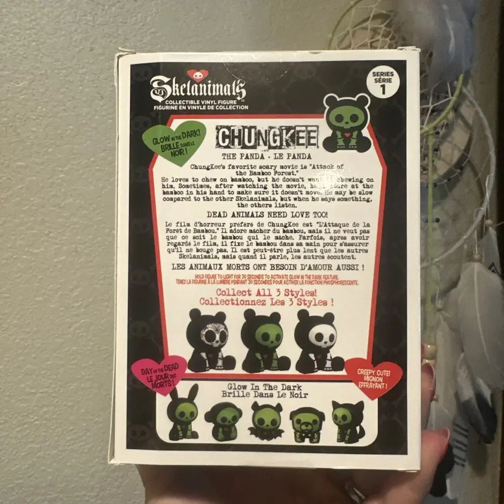 Skelanimals Diego The Bat Glow In The Dark Series 1 Hasbro Vinyl Figure L1
